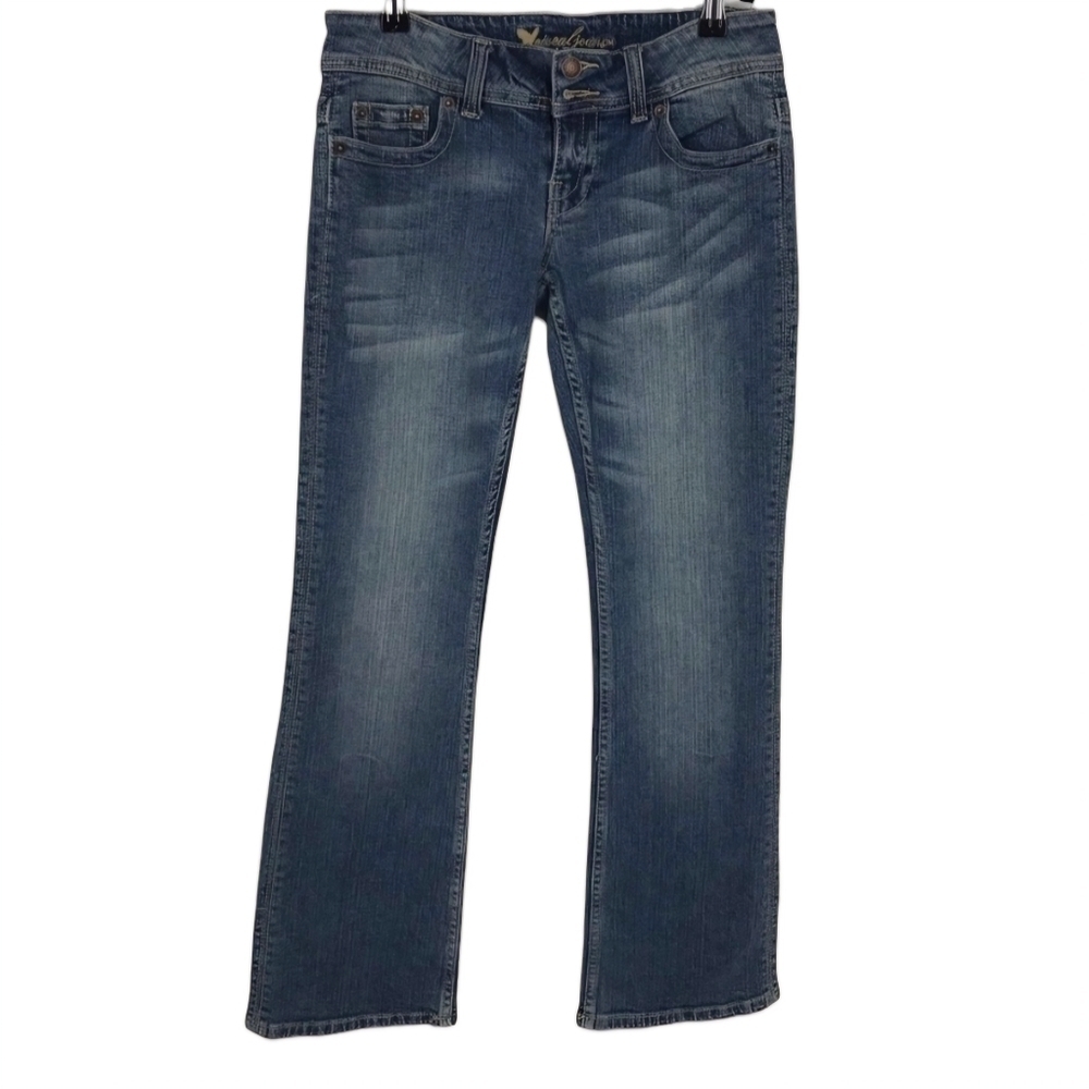 Wet Seal Blue Jeans Strait Leg Size 3